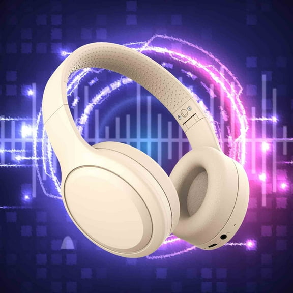 ZFYXGS Over-ear Headphones, Bluetooth Headphones Noise Cancelling Foldable High Sound Quality Waterproof, Headphones Wireless for Home Office Cellphone PC
