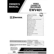 Emerson 4-Head VCR EWV401