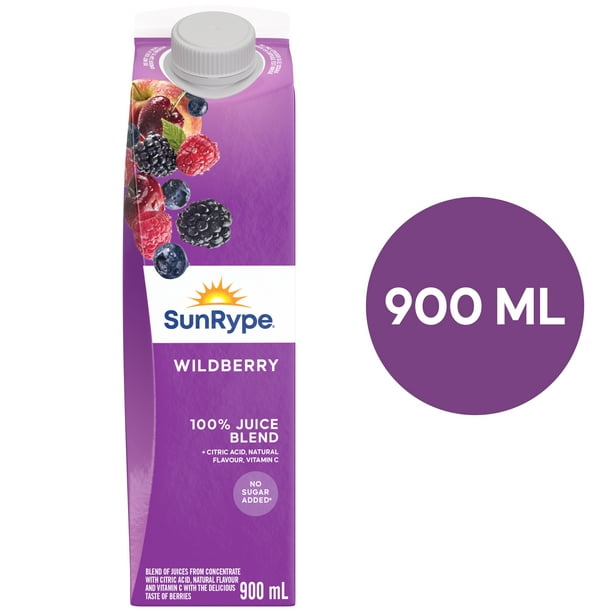 Jus de baies sauvages SunRype 900 ml