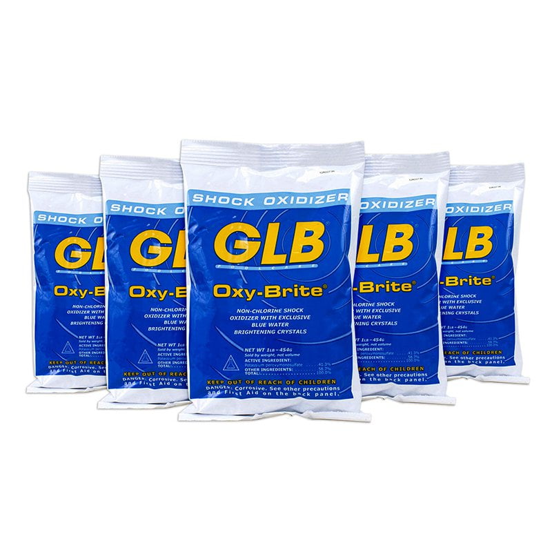 GLB OxyBrite 1Pound NonChlorine Shock Oxidizer