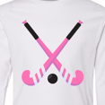 thumbnail image 4 of Inktastic Field Hockey Sticks Long Sleeve Youth T-Shirt, 4 of 5