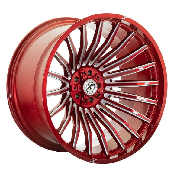 XF Off-Road XF-231 20x10 5x127 5x139.7 -24 Cb 78.1 Anodized Red & Milled