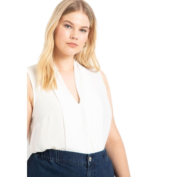 ELOQUII Women's Plus Size The Ultimate Layering Tank