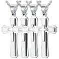 thumbnail image 1 of Collar Religiosos SacredGleam03 4Pzas Plata Collar Triple Cruz Dije 3x5.3cm Metal. High Monaco MXEEG-004, 1 of 5
