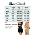 thumbnail image 3 of FANNYC Shapewear For Women Tummy Control Body Shaper Butt Lifter Thigh Slimmer Underwear Briefs Hi- Waist Shaping Shorts Seamless Boyshorts Panties With 4 Steel Bone Support, 3 of 7