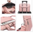 thumbnail image 5 of Laptop Case 13.3 14 15.6 17.3 inch Waterproof Computer Briefcase Notebook Bag for Macbook Shoulder Handbag Women Men (pink not strap,15.6 Inch), 5 of 7