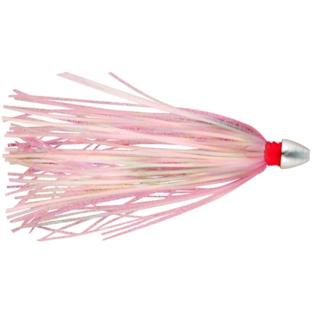 C&H CHPB021/8 Pearl Baby Trolling Lure Pink And Pearl Tinsel Skirt 1/