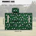 thumbnail image 7 of FUIALDOLG Golf Ball Print Golf Cart Seat Replacement Cover Soft Comfort Two Seat Golf Carts Seat Blanket with Pocket for All Season,Club Car Seat Protector Pad Accessories, 7 of 7