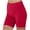Red, variant on Workout Biker Shorts Women -5" High Waisted Tummy Control Spandex Shorts for Yoga Dance Black S