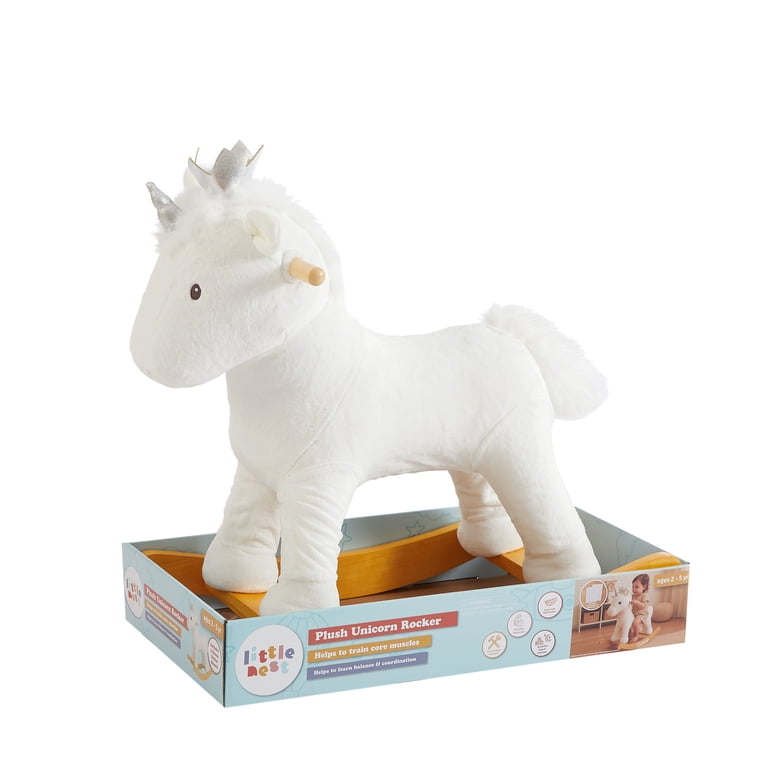 Little Nest Toddler Unicorn Plush Rocker Chair - Walmart.com