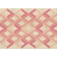 thumbnail image 1 of Ahgly Company Tapis Rectangulaire Orange Lavable en Machine, 7 Pieds x 10 Pieds, 1 of 7