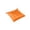 Orange, variant on Solid Color Seat Cushion Thickened Chair Pad Soft Brushed Fabric for Dining Room and Office Black