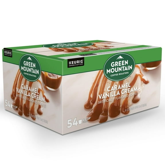 Green Mountain Coffee, Caramel Vanilla Cream (54 K-Cups)