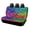 style-1, variant on 3D Abstract Lines Printed Universal Back Bench Car Seat Cover Pack of 2 Rear Seat Covers for for Most Cars,Trucks,SUVs Or Van