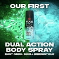 AXE Dual Action Body Spray Deodorant for Long Lasting Odor Protection