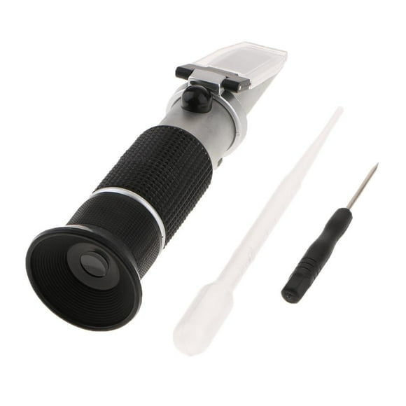 Car Handheld Antifreeze Liquid Coolant Tester Battery Refractometer Tool