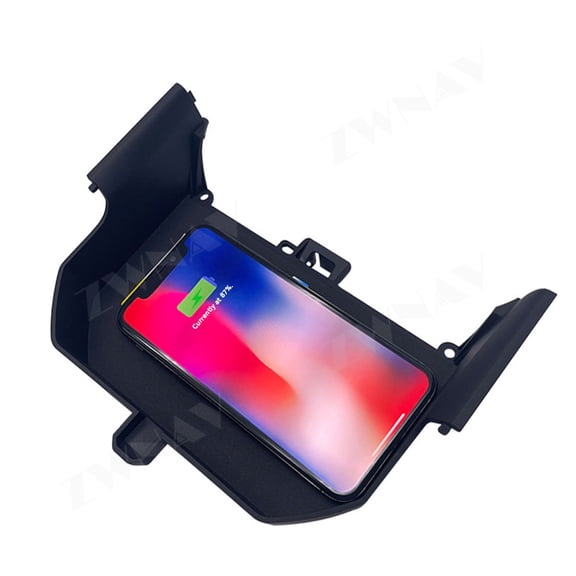 ZWNAV AI car Auto wireless charger for BMW 5 Series2018-2022/6GT 2018-2020 Intelligent Infrared Fast Wireless Charging