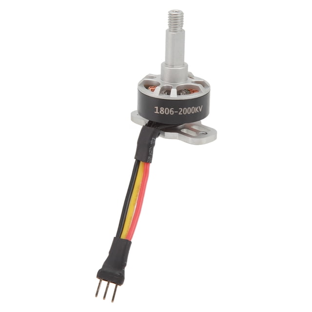 Motor sin escobillas KV BuyWeek 2000KV para aviones RC Negro