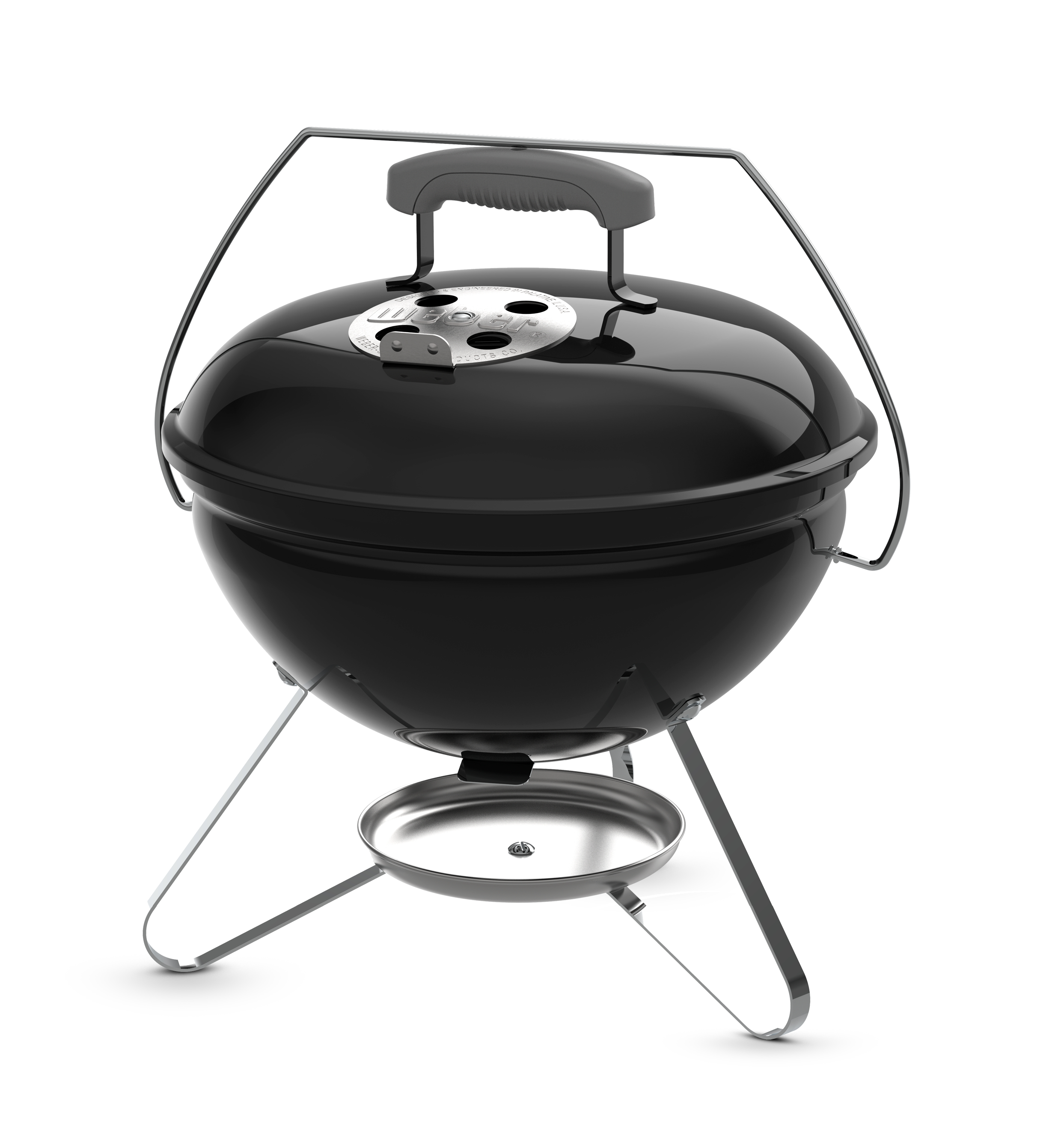 Weber Smokey Joe 14-Inch Portable Charcoal Grill, Black photo 3