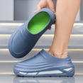 thumbnail image 2 of Dakaela Work Shoes for Men Non Slip Clogs Kitchen Chef Garden Sandals Comfortable Nursing Water Proof Summer Beach Shoes Size 8, 2 of 6