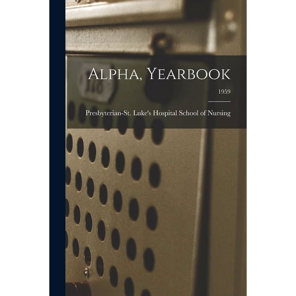 Alpha, Yearbook; 1959, (Paperback)