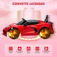thumbnail image 3 of M optimized 12V Kids Ride on Car, Battery Powered Car Electric Sports Car Toy with Remote Control, Visual Dashboard, LED Lights, Music, Gifts for Boys Girls 3+ Years, 3 of 7