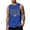 1#Blue, variant on Fourth of July Mens Sleeveless Shirts - Tank Top with US Flag, 4th of July Tank Tops for Men, Loose Casual Sleeveless Tops Daily,Blue,L