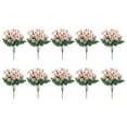 thumbnail image 2 of Artificial Flowers for christmas 10 Bundles Artificial Sunset Chrysanthemum Flowers for Outdoor Decoration–Fade Proof Realistic Flowers for Garden Patio and Porch, 2 of 8