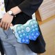 thumbnail image 5 of Bolsa de hombro con lazo azul para aliviar el estrés, juguete sensorial de silicona con burbujas, ideal para fiestas de cumpleaños y Navidad, para niñas y mujeres., 5 of 5