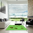 thumbnail image 7 of Ahgly Company Machine Washable Indoor Rectangle Transitional Emerald Green Area Rugs, 8' x 12', 7 of 7