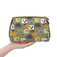 thumbnail image 4 of Xecao Hawaiian Style Print Fashion Makeup PVC Bag Large Capacity Travel Cosmetic Bag for Women Organizer Toiletry Clutch, 4 of 8