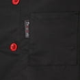 thumbnail image 6 of Chef Coat Jacket Unisex Uniform Kitchen Cooking Classic Design -, 6 of 10