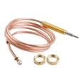 thumbnail image 4 of 60/90/120/150Cm Gas Stove Thermocouple Heater Fireplace Replacement Temperature Controller Probe With Nuts For Hot Water Boiler, 4 of 9