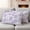 White Light Purple, variant on Purple Flowers Outdoor Waterproof Pillow Covers, Botanical Floral Vintage Wildflower Decorative Rectangle Throw Pillowcase Sofa Cushion Sham for Patio/Couch/Chair, 20"x12" 2 Pack