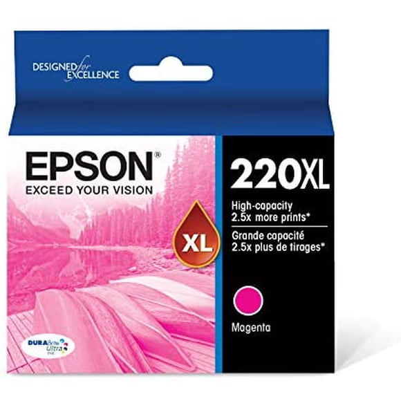 Epson T220XL320 DURABrite Ultra Magenta High Capacity Cartridge Ink