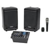 Samson Expedition XP300 300w 6" Portable PA System w/ Bluetooth+Mixer+Blue Mic