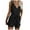 Black, variant on Womens Casual V Neck Bow Pocket Sleeveless Shorts Wide Shorts Jumpsuits Rompers Bod Suit Body Suit Wedding Guest Outfit for Women Corset Jumpsuits for Women Lace Back Jumpsuit Women Rompers Summer