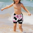 thumbnail image 7 of Cauagu Cow Spots Print Swim Trunks for Men,Youth Boys Swim Shorts Compression Liner Beach Shorts Boys' Swimming Shorts 7-20 Years Bathing Suit-Small, 7 of 7