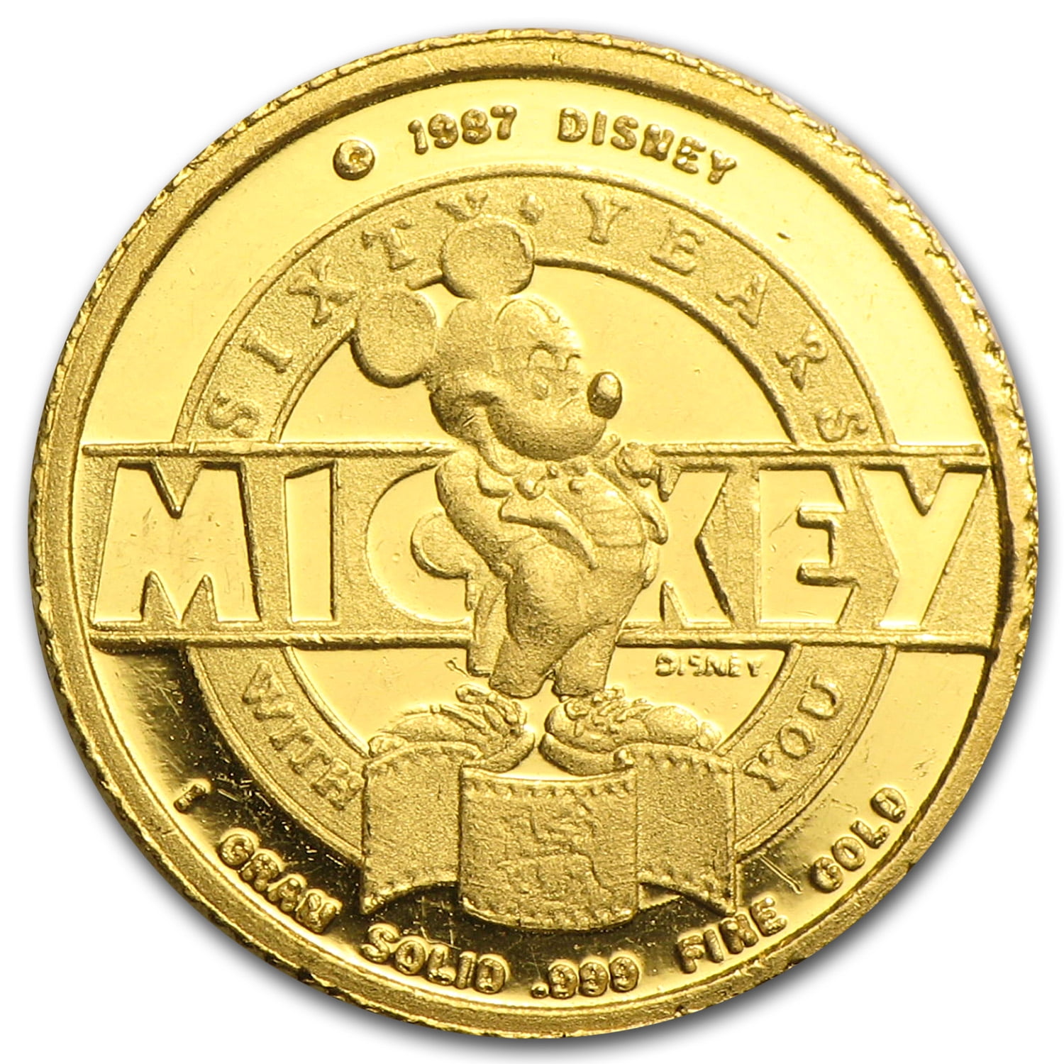 1 gram Gold Round - Secondary Market