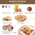 thumbnail image 4 of Cajas de panadería Moretoes Auto-Popup, 35 unidades, 25 x 25 x 6 cm, para tartas, 4 of 8