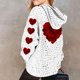 thumbnail image 4 of Sudadera con capucha para niños, camiseta de manga larga con estampado de cuello redondo para niños y niñas mayores, sudadera con capucha, top de poliéster para niña, 4 of 5