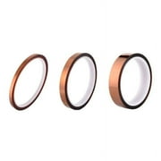SagaSave Polyimide Tape High Temperature Heat Resistant Kapton Tape with Silicone Self Adhesive Size 15mm