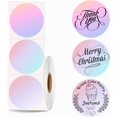 thumbnail image 1 of shiyou-2 inch Round Thermal Labels, Thermal Printer Labels use for Barcode, Shipping, Customized, Circle Direct Thermal Stickers 500 Labels for Printer, Fantasy Purple, 1 of 4