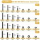 thumbnail image 4 of 1120Pcs Metric Screw Assortment M3//M5/M6, Bolts and Nuts Kit,Metric Bolt Assortment, Grade 10.9 All, 4 of 5
