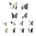 thumbnail image 2 of 5x 12 Pegatinas de Espejo con Mariposas, Pegatinas de Espejo Extraíbles, Decoraciones de Pared para Mascotas, Decoración Del Hogar para Decoración de 5 piezas, 2 of 8