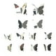 thumbnail image 2 of 4x 12 Pegatinas de Espejo con Mariposas, Pegatinas de Espejo Extraíbles, Decoraciones de Pared para Mascotas, Decoración Del Hogar para Decoración de 4 piezas, 2 of 8