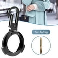 thumbnail image 1 of Metal Keychain Compatible for AirTags Bluetooth Tracker Protective Skin Cover, 1 of 10