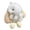Beige, variant on Plush Bunny Keychain Mini Fluffy Rabbit Key Ring Backpack Schoolbag Hanging Decoration Bag Charm Purse Pendant Women Girls Gift