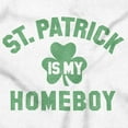 thumbnail image 2 of Funny Irish St. Patrick is My Homeboy Plus Size Graphic Tank Top Brisco Brands 3X, 2 of 5