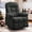 Dark Grey, variant on Korser Manual Swivel Rocker Recliner Chair for Living Room,Small Recliner Sofa for Small Spaces,Linen Fabric,Light Tan